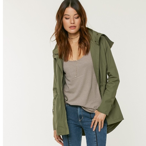 green summer jacket